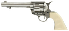 Replika revolver Colt Peacemaker 5,5", chrom, Ivory, USA 1873