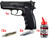 Vzduchová pistole Ekol ES 66 Compact černá SET