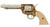 Replika Revolver ráže 45, USA 1873 , 5 1/2" zlatá