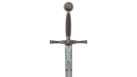 Replika Meč Excalibur s pochvou stříbrná