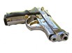 Plynová pistole Ekol Firat Compact cal.9mm kat.C-I chrom gold s rytinou