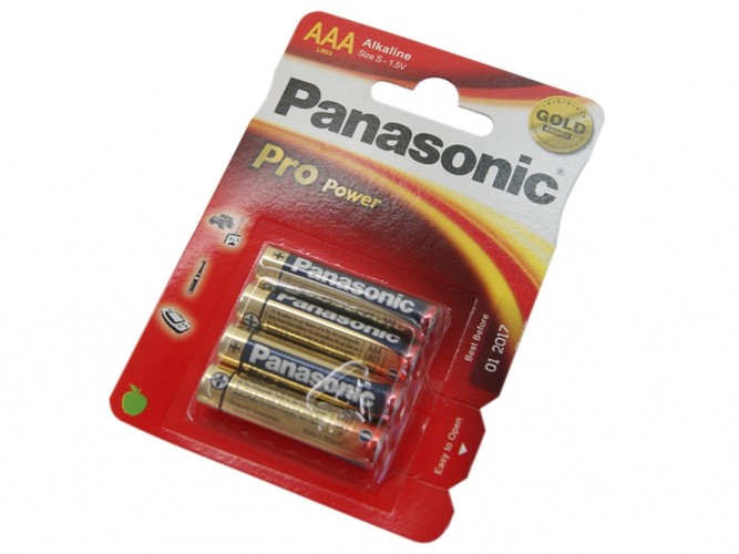 Baterie Panasonic Pro Power AAA-LR03 1,5V Alkaline 1ks