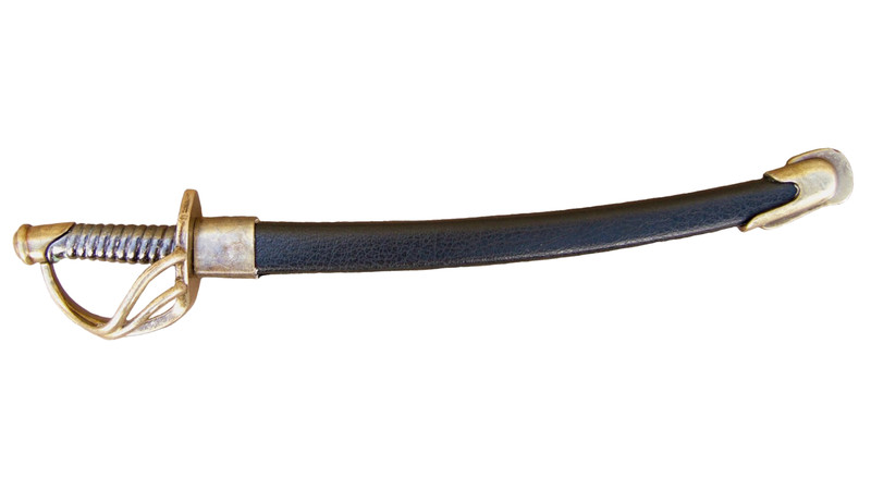 Replika Otvírače dopisů Důstojnická šavle, USA 1860 s pochvou