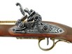 Replika Mušketová Pistole 18.stol., Francie, mosaz