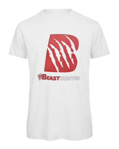 Tričko Beast Hunter Logo 01 TM bílé vel.M
