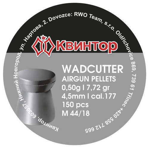 Diabolo Kvintor Wadcutter cal.4,5mm 150ks
