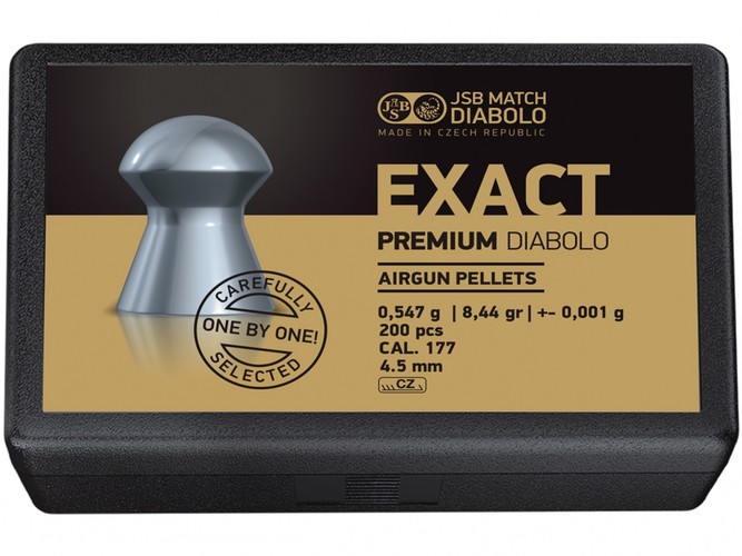 Diabolo JSB Premium Exact 200ks cal.4,52mm