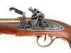 Replika Pirátská Pistole 18.stol., Francie, mosaz