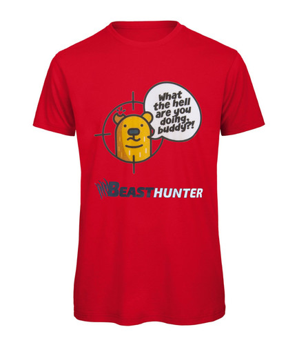 Tričko Beast Hunter Buddy 02 TM červené vel.L