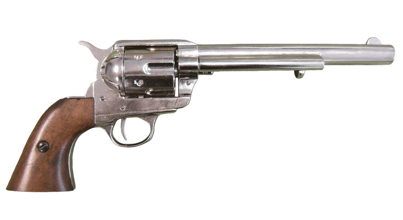 Replika Revolver ráže 45, USA 1873 , 7 1/2" chrom