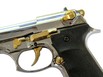 Plynová pistole Ekol Firat Compact cal.9mm kat.C-I chrom gold s rytinou