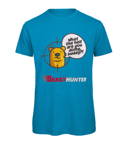 Tričko Beast Hunter Buddy 02 TM modré vel.M
