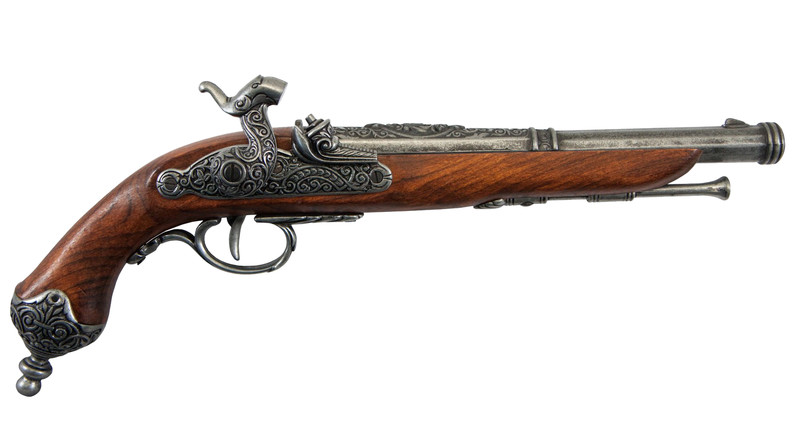 Replika pistole italská Brescia, r.1825