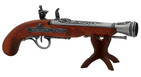 Replika Pirátská Pistole 18.stol., Francie, nikl