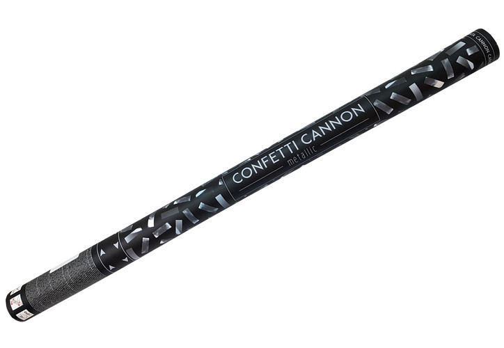 Pyrotechnika konfety CANON stříbrné 80cm