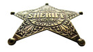 Replika Hvězda šerifská Lincoln Country 6,5cm