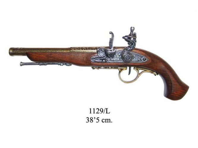 Replika Mušketová Pistole 18.stol., pro leváky