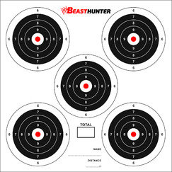 Terče BeastHunter 17x17cm 5-target bal.100ks