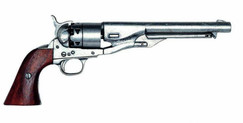 Replika Revolver Colt M 1860 armádní model, nikl
