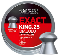 Diabolo JSB Exact King 150ks cal.6,35mm